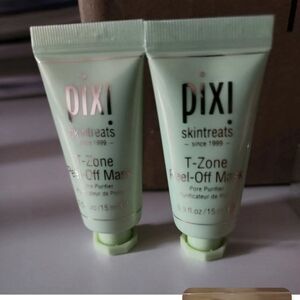 2 pc PIXI Skintreats T-Zone Peel-Off Mask Pore Purifier 15 ml×2 
Travel Size